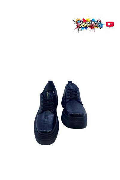 PASADAMODA HCO MOKASEN YÜKSEK TABAN BAĞCIKLI LOAFER AYAKKABI EM-607