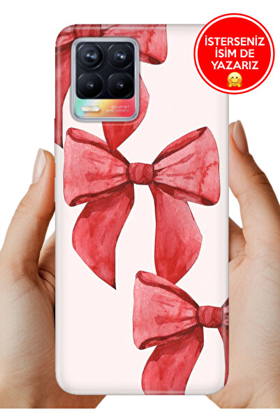 realme 8 / 8 Pro Kılıf Kamera Korumalı Full Desen Arka Silikon Kurdele Sanat