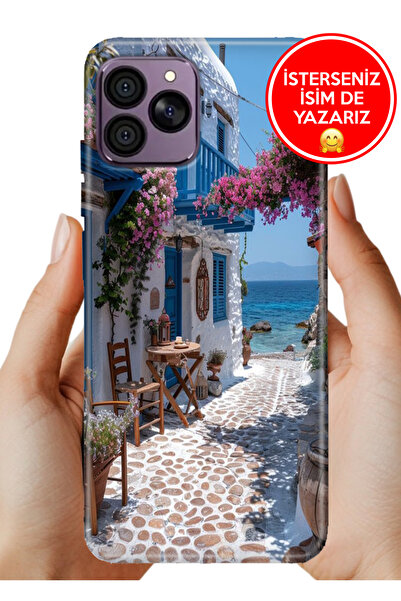 HİKİNG A41 Kılıf Trend Desenli Esnek Kapak Bodrumda Aşk