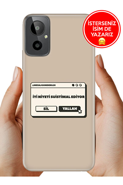 General Mobile GM 23 SE G314 Kılıf Yerli Üretim Desenli Kapak Yallah