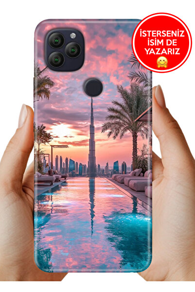 General Mobile GM 22 - GM 22S G312 Kılıf Desenli Baskılı Kamera Korumalı Sili...