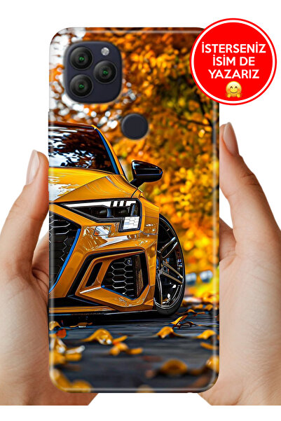 General Mobile GM 22 - GM 22S G312 Kılıf Desenli Baskılı Kamera Korumalı Sili...