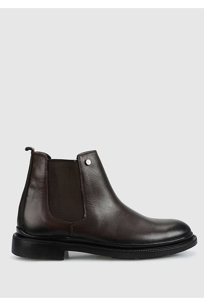 Provoq Men's Brown Leather Boots