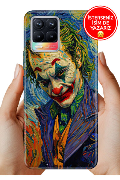 realme 8 / 8 Pro Kılıf TPU Resimli Silikon JokerKolaj