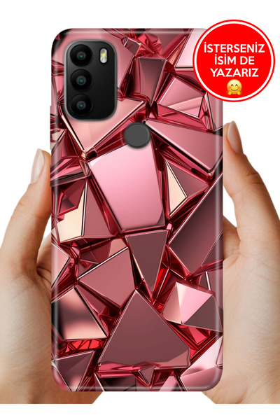 General Mobile GM 21 Plus G510-G511 Kılıf Desenli Rubber Kamera Korumalı Sili...