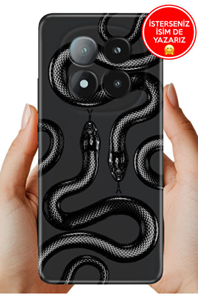 Cekuonline Redmi Note 14 Pro+ Plus Kılıf Desenli Baskılı Kamera Korumalı Sili...