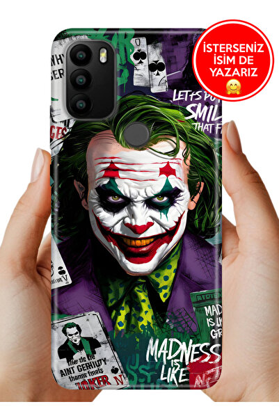 General Mobile GM 21 Plus G510-G511 Kılıf TPU Resimli Silikon Joker--Smile