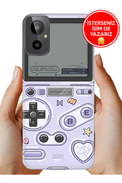 General Mobile GM 23 SE G314 Kılıf Lüks Desenli Silikon Cover Case Gamer 144