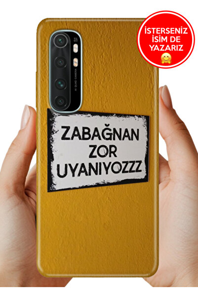 Cekuonline Xiaomi Mi Note 10 Lite Kılıf Desenli Baskılı Kamera Korumalı Silik...