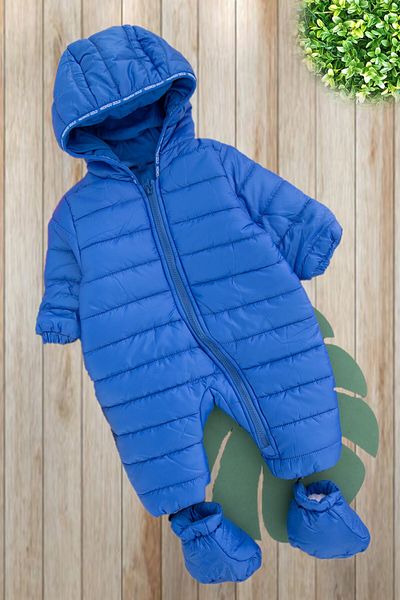 DeKuBaby New Season Hooded Winter Unisex Baby Cosmonaut Astronaut Jumpsuit Coat