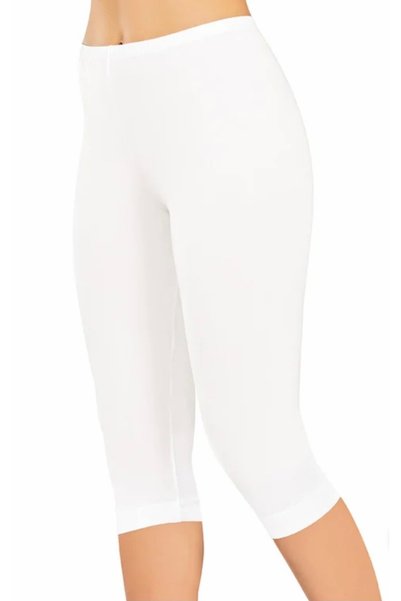 Dono Women's Non-Inspect Fabric Lycra Cotton Combed Capri Short Tights
