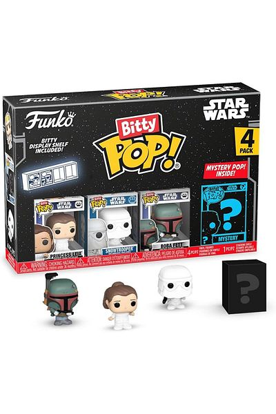 Funko بيتي بوب إس دبليو - ليا، مجسم مكون من 4 قطع