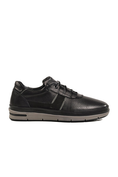 AYAKMOD Black Genuine Leather Men's Casual Shoes 5Y2153-C02 m
