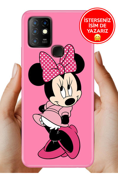 Cekuonline İnfinix Hot 10 Kılıf Desenli Baskılı Kamera Korumalı Silikon Utang...