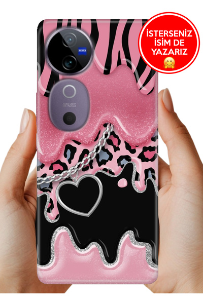 Cekuonline Vivo V40 5g Uyumlu Kılıf Tam Rubber Esnek Silikon Tam Koruma Socie...