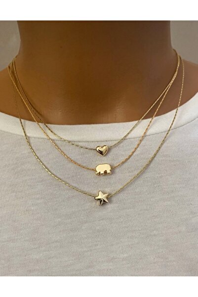 Asia by Leuvoié Asia by Leuvoie Set of 3 Symbol Necklaces