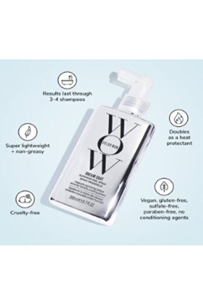 Wow Coat Color Wow Dream Coat Super Natural Spray - Keep Your Hair Frizz Free and Shiny