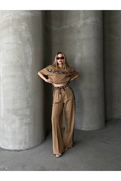 sportiness ΣΕΤ ΜΕ ΕΞΩΤΕΡΙΚΟ ΕΜΠΡΙΜΕ ΛΕΟΠΑΡ ΓΙΑ ΒΕΛΟΥΔΙΝΟ ΚΑΠΤΕΝΙ ΜΕ ΚΟΜΜΑΤΙΑ ΣΕ ΜΥΤΕΣ ΚΑΙ ΠΛΑΤΥ ΠΑΝΤΕΛΟΝΙ