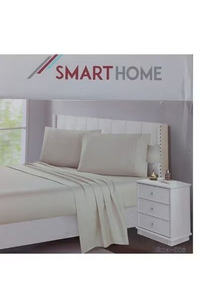 smart home Double-sided fitted sheet, 3 pieces, a protective cover to protect the mattress