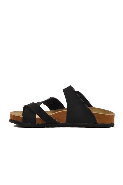 AYAKMOD Μαύρες ελαφριές παντόφλες Unisex 20-320 G