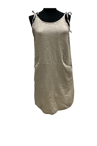 PHUTİ COLLECTION Muslin Dress with Rope Straps