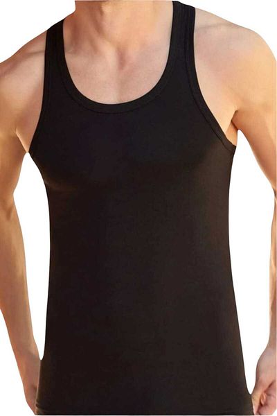 Uniquetrenders Men's 10-Piece Singlet and Boxer Set Economic Package Singlet and Boxer Set 5 Singlets 5 Boxers