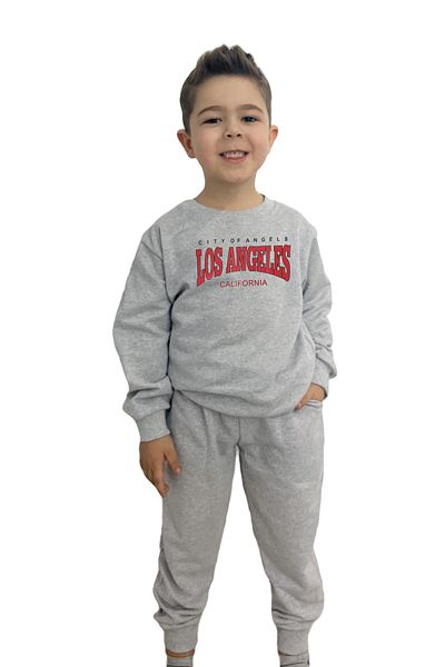 yudemia Los Angeles Printed Top and Bottom Seasonal Set - Stylish and Comfortable for Boys