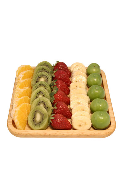 novaliz home Bambu Pasta Kahvaltı Sunum Tabağı - 2 Adet Bambu Kare Servis Tab...