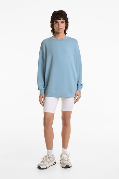 Oysho Long soft touch sweatshirt with modal
