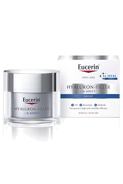 Eucerin - كريم هيالورون فيلر الليلي - 50 مل