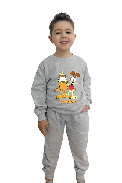 yudemia Garfield Printed Top and Bottom Seasonal Set - Stylish and Comfortable for Boys