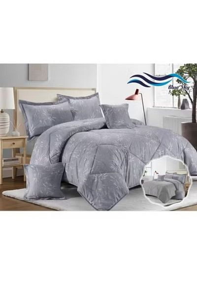 smart home two-sided quilt set, two-sided mattress, consisting of 6 pieces, quilt with 6-piece filling