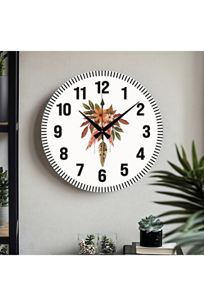 M&H Quality Ceas de perete imprimat UV cu cifre turcești decorative cu model ...