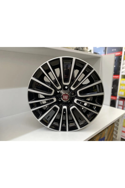 KARA AUTO Fiat Egea 15"İnç Jant Kapağı Seti-4 Adet-Kırılmaz-Enjeksiyon Baskı