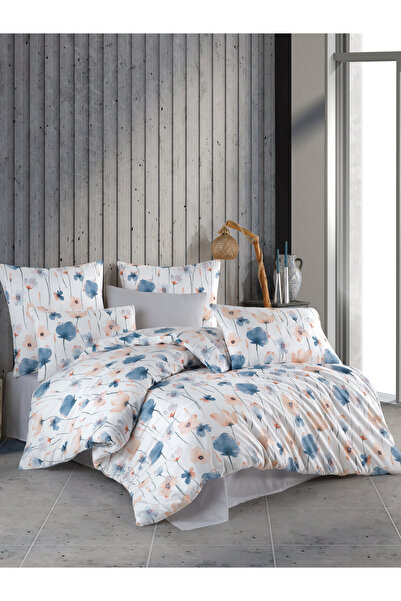 NazeninHome طقم غطاء لحاف رانفورس رومانس مزدوج مصنوع من القطن بنسبة 100% |   ...