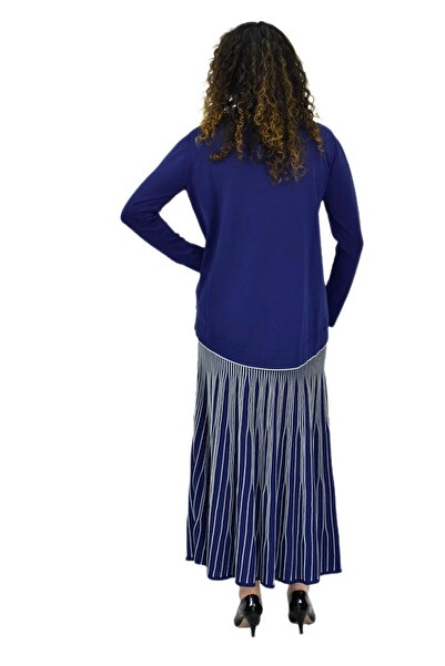 Nefise Жіночий комплект з мерсеризованого казею та спідниці 140274 BGL-ST04078