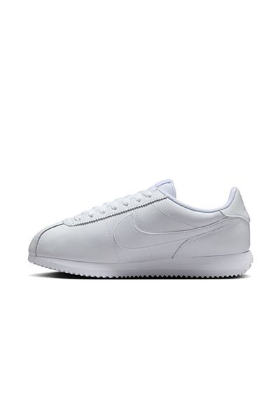 Nike W Cortez Leather Unisex Casual Shoes Dn1791-109 White