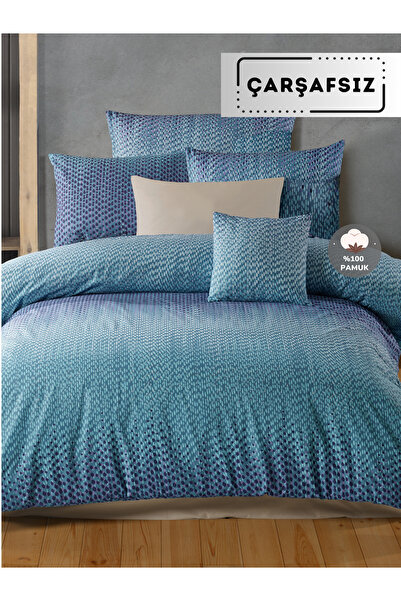 NazeninHome Ranforce Debora Bračni Set navlaka za poplun 100% pamuk | Čaršav s