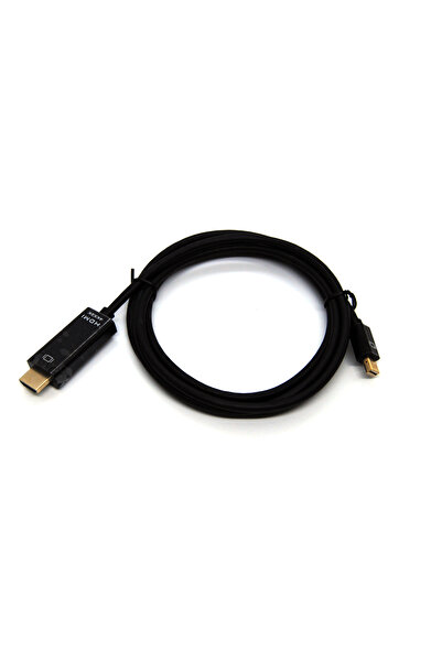 Genel Markalar Mini Displayport (MİNİ DP) Erkek Hdmı Erkek, 4kx2k@30hz, Altın...