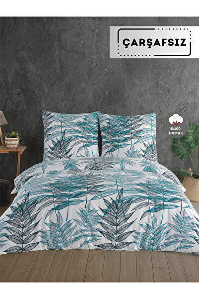 NazeninHome طقم غطاء لحاف مزدوج من رانفورس أمازون، 100% قطن |   بدون ورق سرير