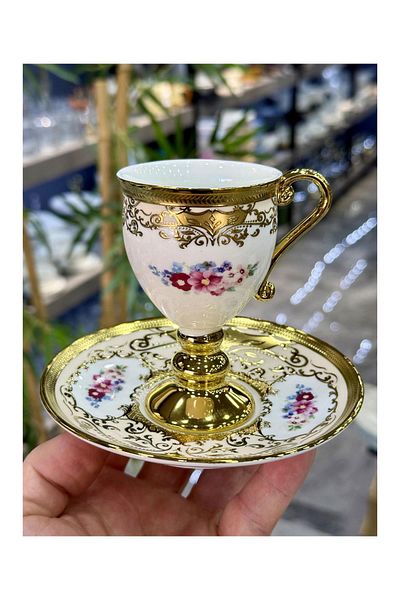 Doğudeko Julius Luxury Porcelain Set of 6 Cups