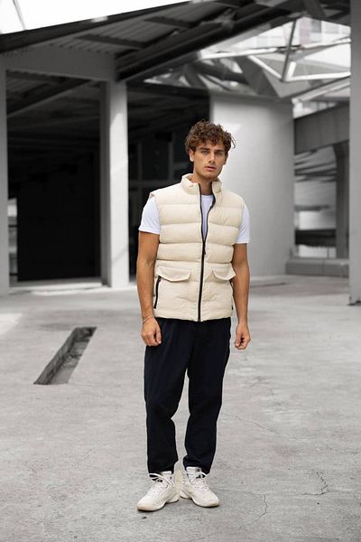 eg38 Marco Inflatable Vest with Pocket Cover 8003 Cream