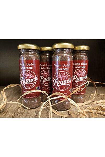 Rumeli Hardaliye Öğütülmüş Siyah Üzüm Çekirdeği - 70 gr - 4 adet