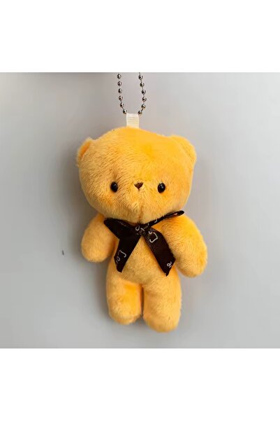 Wolawood Yumoş Peluş Ayıcık Anahtarlık Şirin Sevimli Mini Çanta Aksesuarı Sürpriz Ayı Şık Zarif Hediyelik