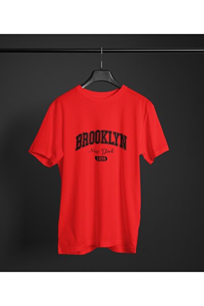 Butik UNISEX BROOKLYN PRINTED- oversized - ΜΠΟΥΜΕΛΟ ΜΕ ΛΑΜΠΡΟ ΛΑΜΠΡΟ ΣΧΕΔΙΟ