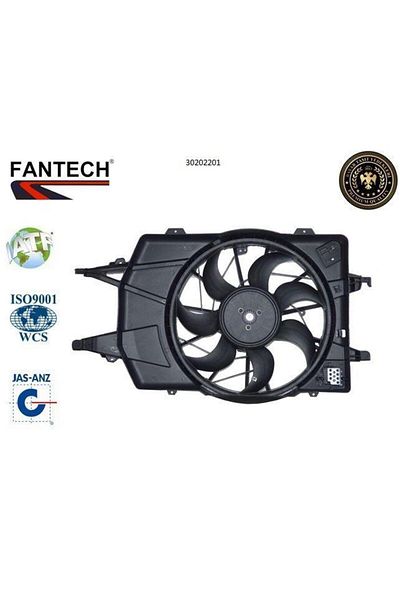 İthal Fan Motor Focus I (Cak) (98-) with Hood 2.0 Single