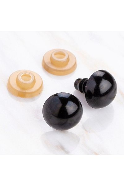 Ethab Ticaret Loren 12 mm Black 5 Pairs Amigurumi Eyes