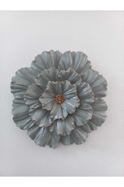 ZE DEKORASYON Ihlamur Yeşili Dekoratif Duvar ve Masa Çiçeği 25x25cm