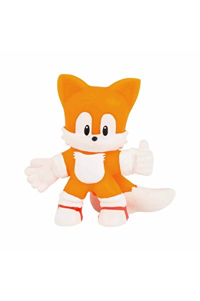 TOYFEST Goojitzu Squishi Esnek Uzayan Yumuşak Sonic Mini Tekli Figür - Tails ...