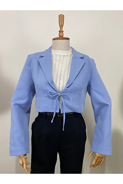 LASEL Tie Crop Jacket